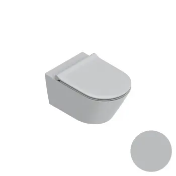 Унитаз подвесной 55×35 Catalano Zero Cemento satinato 0111550023