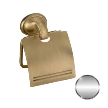 Держатель туалетной бумаги с крышкой Daniel Revival Acc.B. хром REPR910 cr