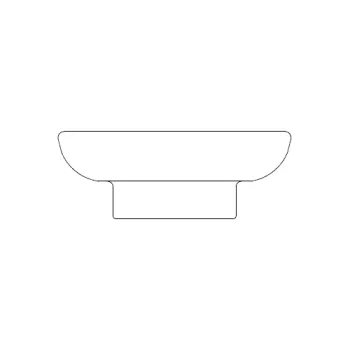 Мыльница Nicolazzi  Керамическая R1487/1