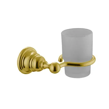 Стакан Fima Carlo Frattini Accessori подвесной, золото F6063/1OR