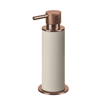 Диспенсер для жидкого мыла ADJ D7xH19, copper/панна котта 4980.copper/16