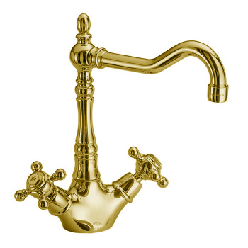 Смеситель для кухни Fima Carlo Frattini Kitchen на 1 отверстие, Elizabeth, золото F5087OR