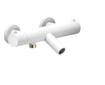 Смеситель для ванны Nobili Live LV00010/1WM белый