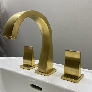 Смеситель для раковины THG Pure G04-F07-151 matt gold