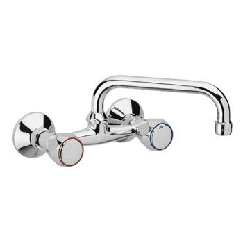 Смеситель для кухни Remer 1000-2000  настенный излив вверх 41SY