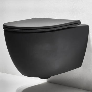 Унитаз подвесной Simas Frozen TRV18nero matt черный матовый