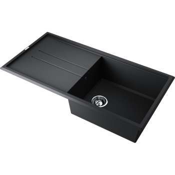Мойка кухонная Omoikiri Tedori 100-BL чёрная 4993916