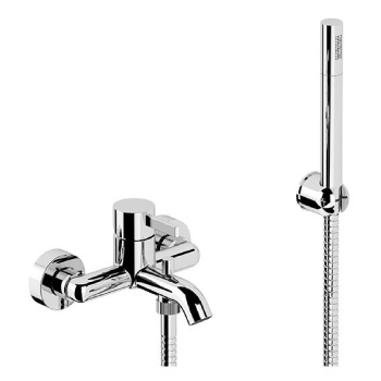 Смеситель для ванны Remer Metrica  хром MC02