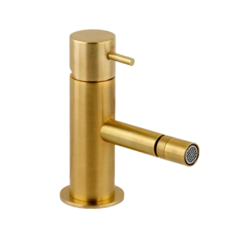 Смеситель для биде Daniel Tokyo TK604DP золото брашированное