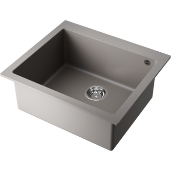 Мойка кухонная Omoikiri Bosen 57-GR leningrad grey 4993556