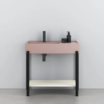 Раковина накладная Cielo Plinio PNLA115 CP 115 см розовый