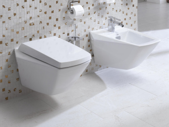 Подвесное биде Toto JEWELHEX BT682V1#XW