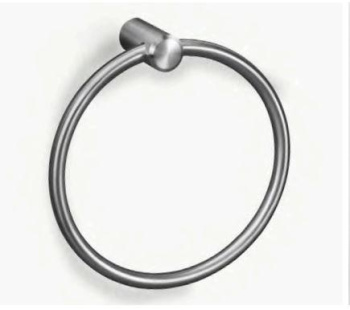 Вешало для полотенец Nofer круглое ROMA матовое 16827.S