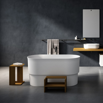 Ванна из искусственного камня Agape Immersion 142.7x70.7 AVAS1981ZZ