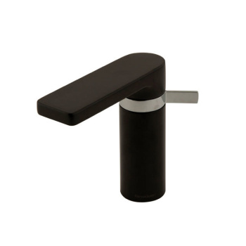 Смеситель для раковины Ramonsoler Arola с каскадным изливом чёрный 2601NM