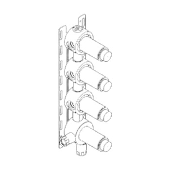 Скрытая часть для смесителя CЕА Design UCS 17