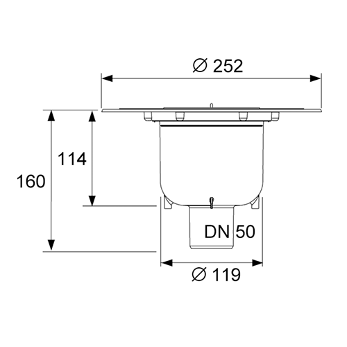 Сифон Tece Tecedrainpoint S 3601600