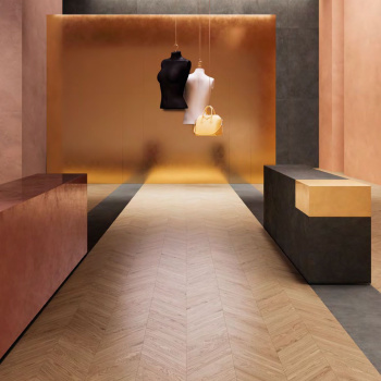 Керамогранит Emil Ceramica Mimesis Chevron 60° Ecru 11x54