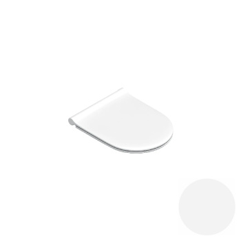 Сиденье для унитаза 46×35 Catalano SFERA с микролифтом тонкое Bianco satinato 0551200021