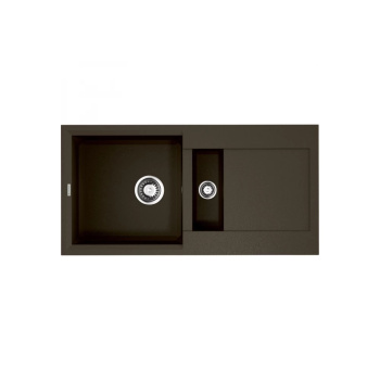 Мойка кухонная Omoikiri Sakaime 86-2-DC тёмный шоколад 4993201