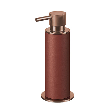 Диспенсер для жидкого мыла ADJ D7xH19, copper/бордо 4980.copper/30