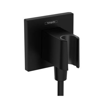 HG Шланговое подключение Hansgrohe Fixfit E , цвет: черный матовый