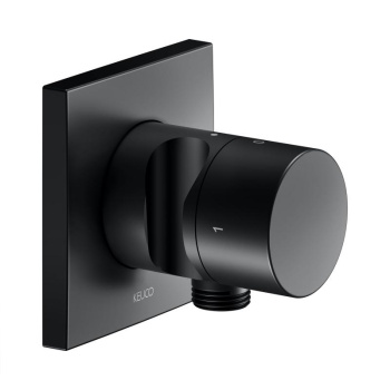 Шланговое подключение Keuco Ixmo 59557370202 выводом для шланга и держателем