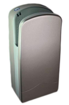 Сушилка для рук Nofer погружная V-JET серебристо-серая 01303.AS