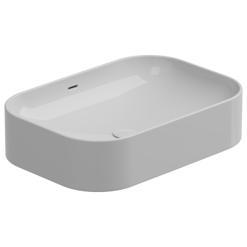 Раковина накладная 60x42 см GSG Ceramic Design Easy EALAVTP60000 белый глянцевый