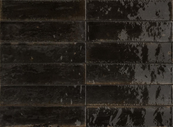 Керамогранит Marazzi Italy LUME 6x24 M6RP Black Lux