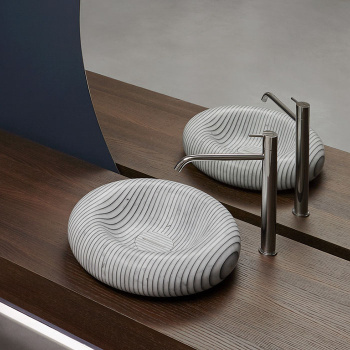 Раковина Antonio Lupi Gessati 45, без отв., Marmo Carrara А0002423669