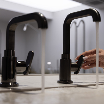 Смеситель для раковины высокий Fima Carlo Frattini Park Lane F1321LCS черный