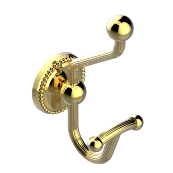 Крючок для одежды THG Amour De Trianon G24-F01-510A полированное золото