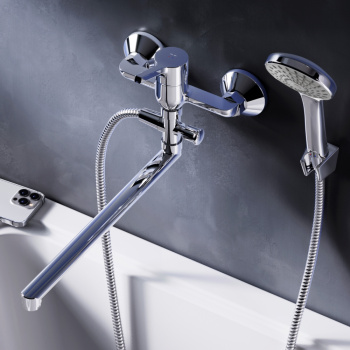 Смеситель для ванны и душа AM.PM X-Joy S F85B90100