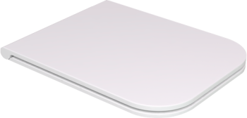 Крышка с сиденьем для подвесного унитаза с микролифтом GSG Ceramic Design Brio BRCOPRSLTICRCN000 белый глянцевый