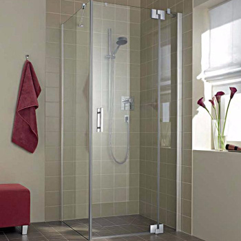 Душевая дверь Kermi Filia Xp 1wr 900х2000, серебро+klar+clean, FX 1WR 09020VPK