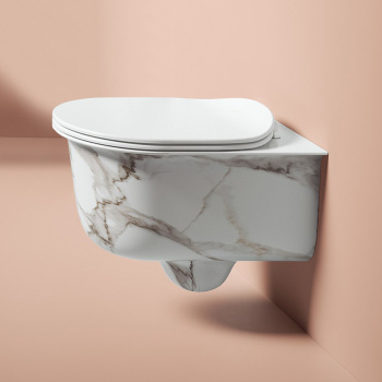 Унитаз подвесной Artceram Chic CHV001 94 00 calacatta