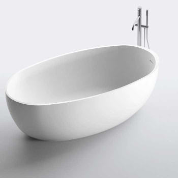 Ванна из искусственного камня Milldue Oval 169x80 9681.J10