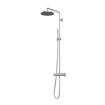 Термостатическая душевая колонна с функцией VELVET Rain Almar, нерж сталь E405001.316