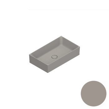 Раковина 60×35 h13 Catalano Premium накладная Tortora satinato 0222600032