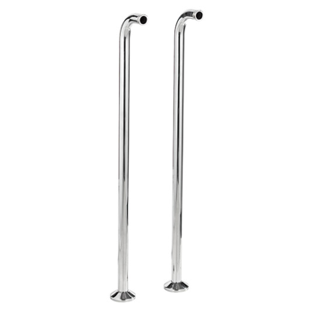 Пара вертикальных крепежей для ванны Nicolazzi Articoli Vari хром 5573CR