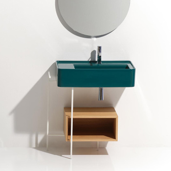 Раковина подвесная Simas Ratio RA75 MENTA 75 см зеленый