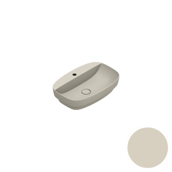 Раковина 60×40 Catalano Alvea встраиваемая с 1 отверстием Sabbia satinato 0625601029