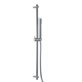 Душевая штанга с ручным душем и шлангом Fima Carlo Frattini Wellness 1500, брашированный никель F2150SN