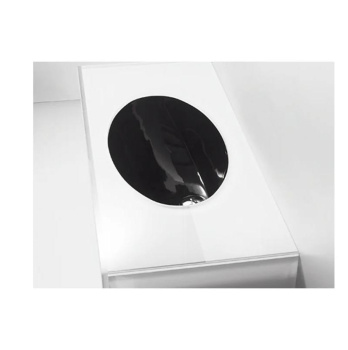 Раковина встраиваемая Simas LFT Spazio LFT 74 nero 66 см черный