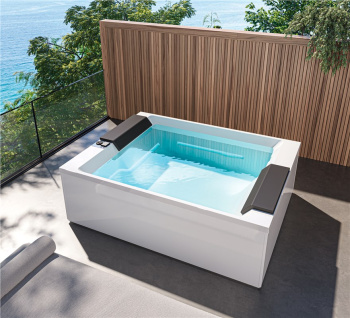 Акриловая ванна Gruppo Treesse Soul Spa 195x150 V482BXBNS220O
