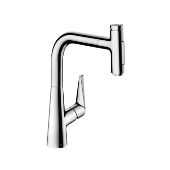Смеситель для кухни hansgrohe Talis Select M51, 220, 2jet, sBox 73868000 с вытяжным душем