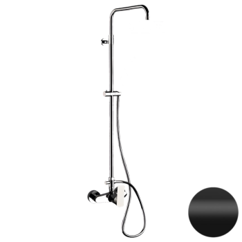 Душевая система Daniel Tiara TA636ASSDDV15 чёрный матовый