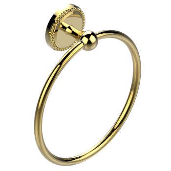 Полотенцедержатель THG Amour De Trianon G24-F01-504N полированное золото