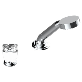 Смеситель на борт ванны THG Petale De Cristal Clair U6A-A02-6532/60A хром